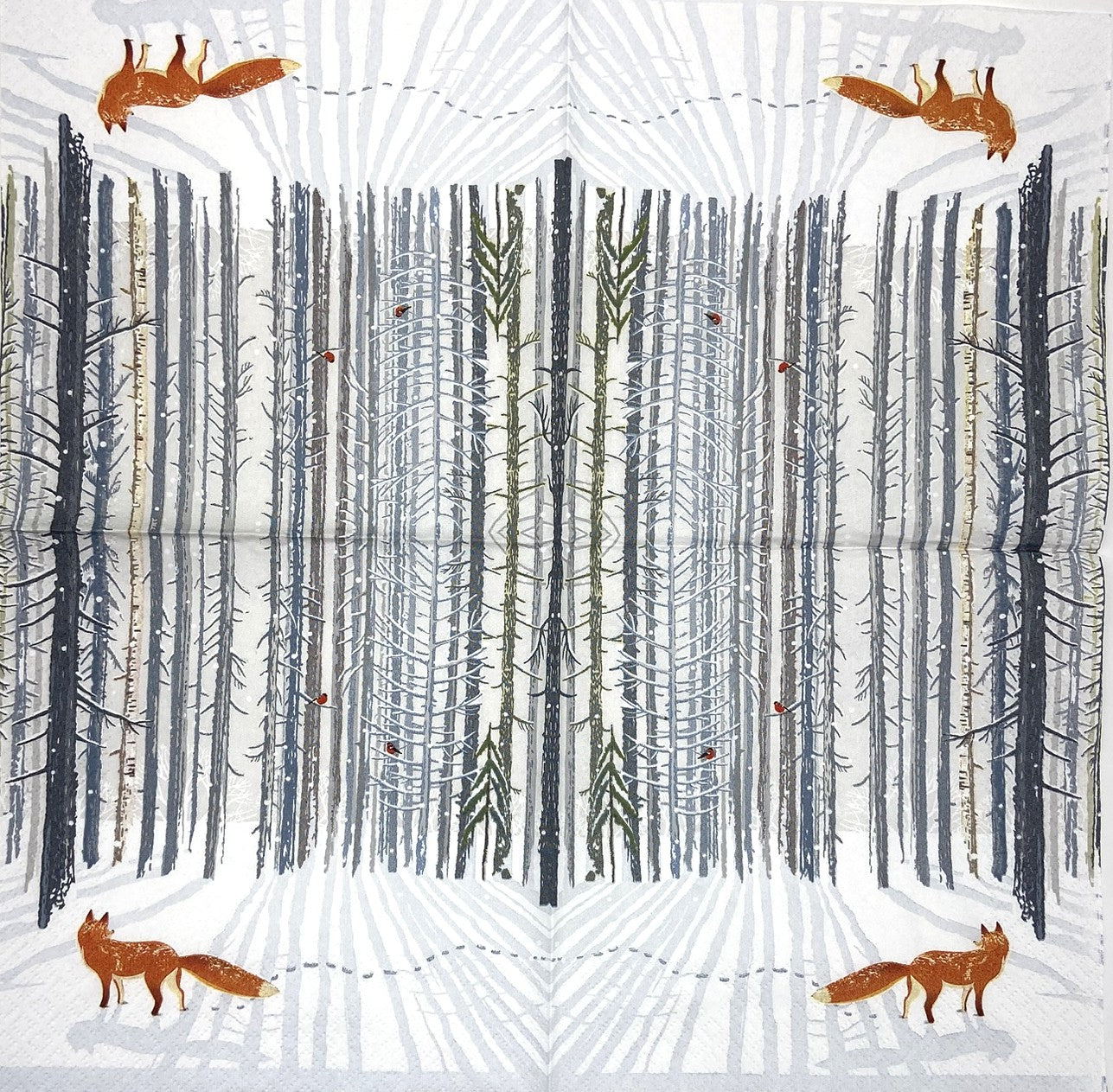 Decoupage Napkins, Lunch 6.5"  (2pcs)- Filou Christmas