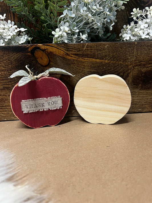 Wooden Apple Blank
