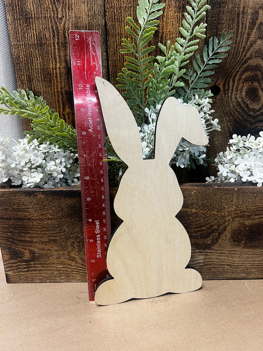 Wooden Bunny - Crooked Ear