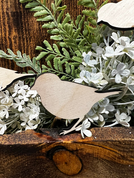 Mini Wooden Birds (3PK)