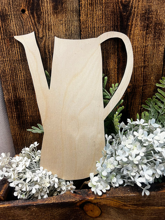 Wooden Blank Watering Can