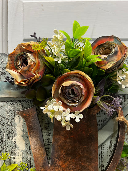 Rustic Watering Can Floral Workshop