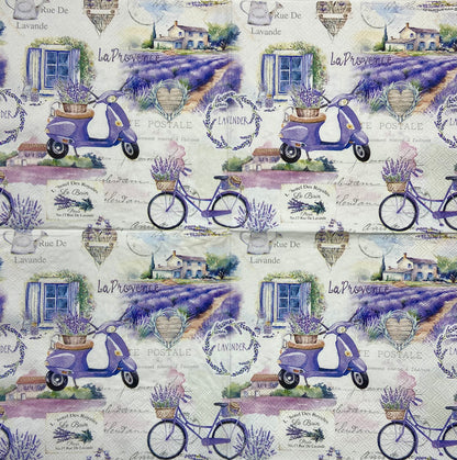 Decoupage Napkins 6.5" (2pcs)- La Provence