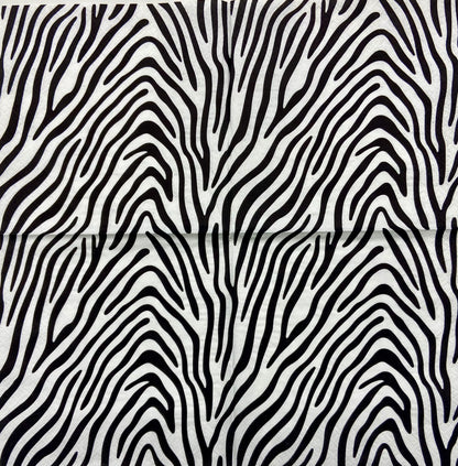 Decoupage Napkins 6.5" (2pcs)- Plains Zebra