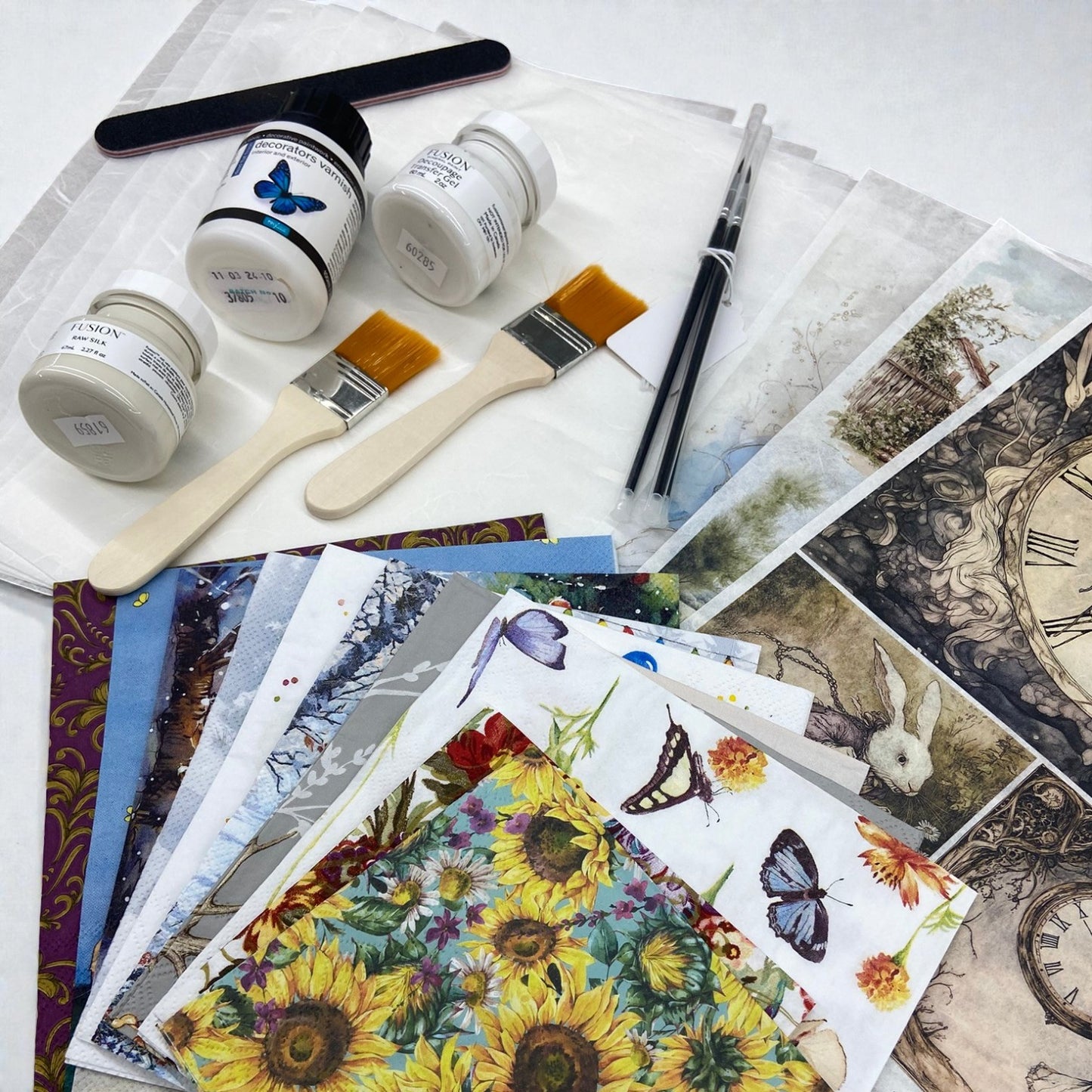 Kit de inicio para decoupage