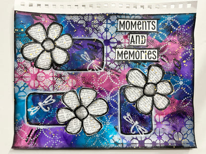 CreativeKady's Mixed Media Creations Digital Sentiment Pack - Moments and Memories