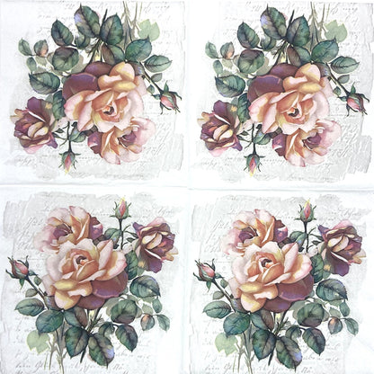 Servilletas para decoupage de 6,5" (2 unidades) - Diseño de muñeco de nieve