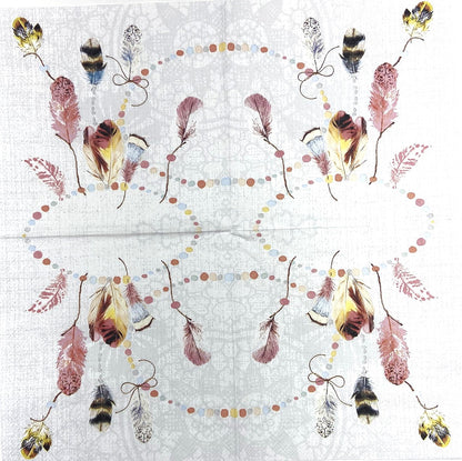 Decoupage Napkins 6.5" (2pcs)- Dreamcatcher