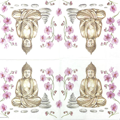 Servilletas para decoupage de 6,5" (2 unidades) - Diseño de muñeco de nieve