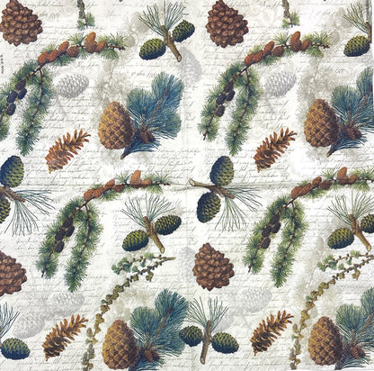 Decoupage Napkins 6.5" (2pcs)- Life of Forest