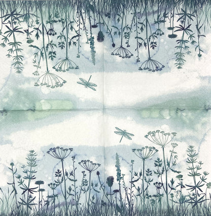 Decoupage Napkins 6.5" (2pcs)- Grasses