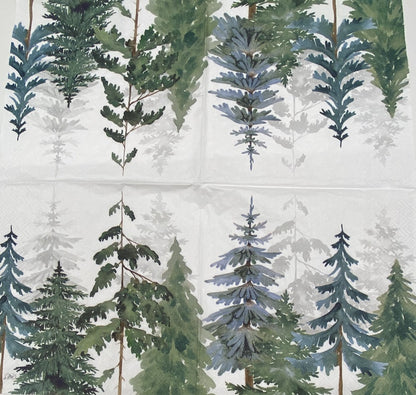 Decoupage Napkins 6.5" (2pcs)- The Woodland