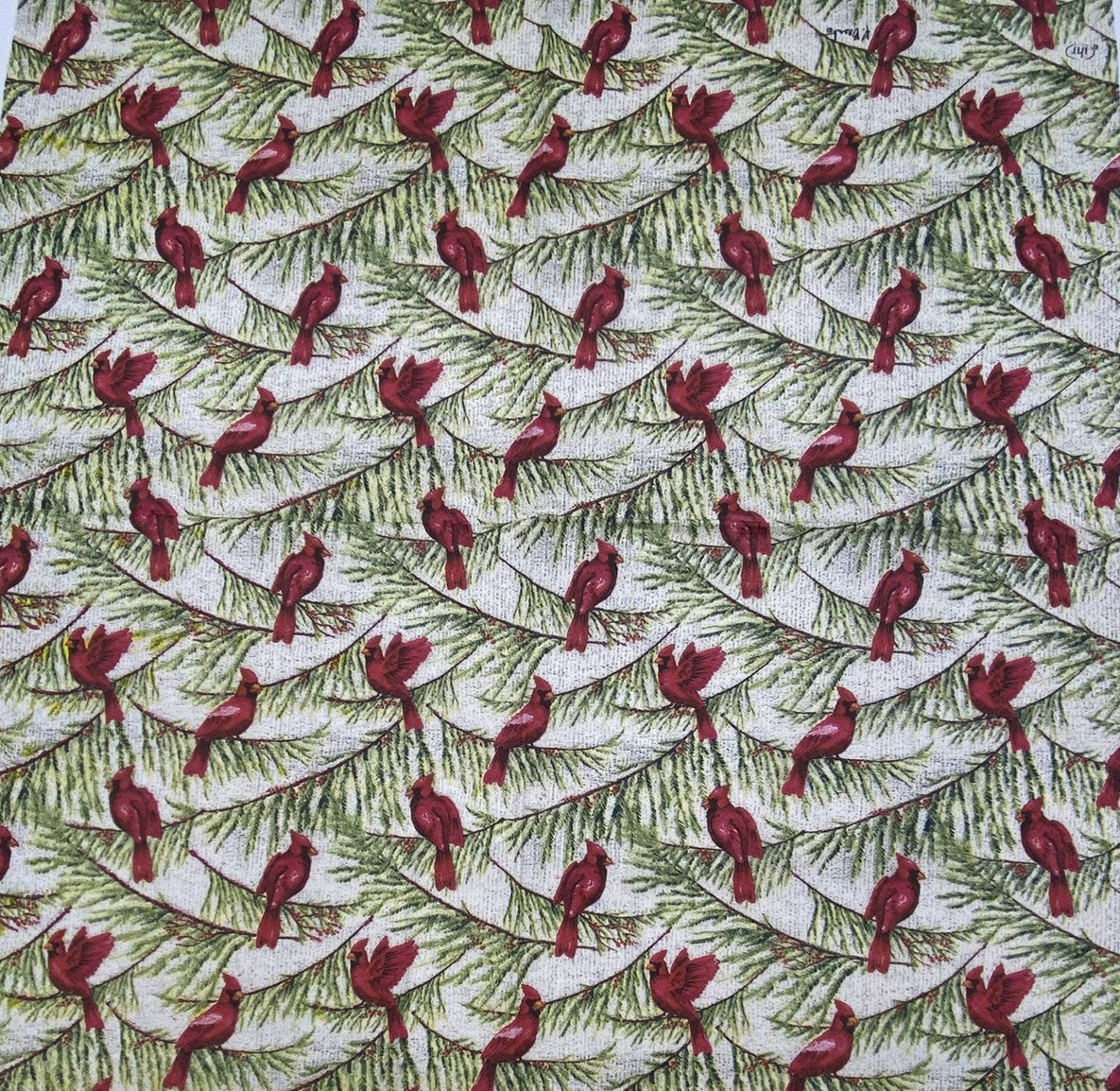 Decoupage Napkins 6.5" (2pcs)- Cardinal Pines