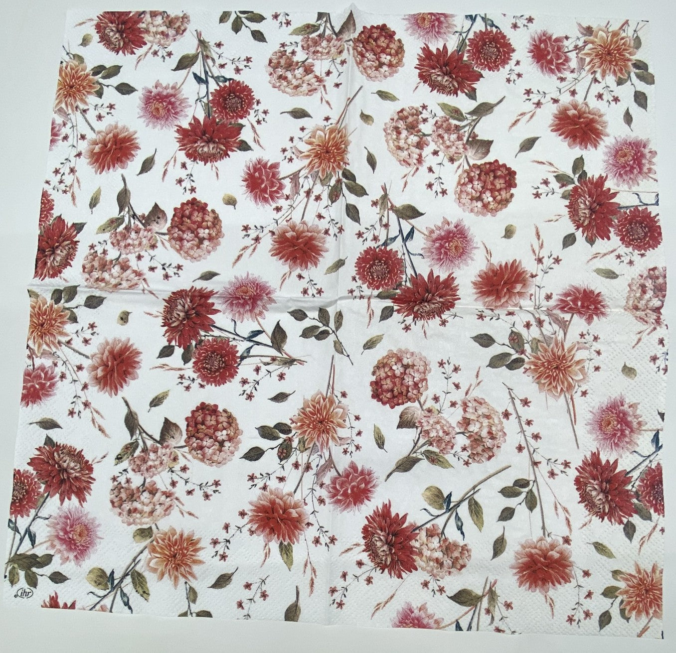 Decoupage Napkins 6.5" (2pcs)- Autumn Bouquet Allover