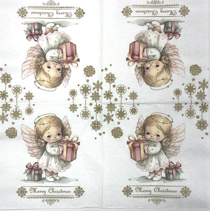 Decoupage Napkins 6.5" (2pcs)- Lovely Angel