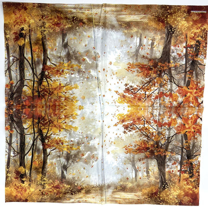 Servilletas para decoupage de 6,5" (2 unidades) - Diseño de muñeco de nieve