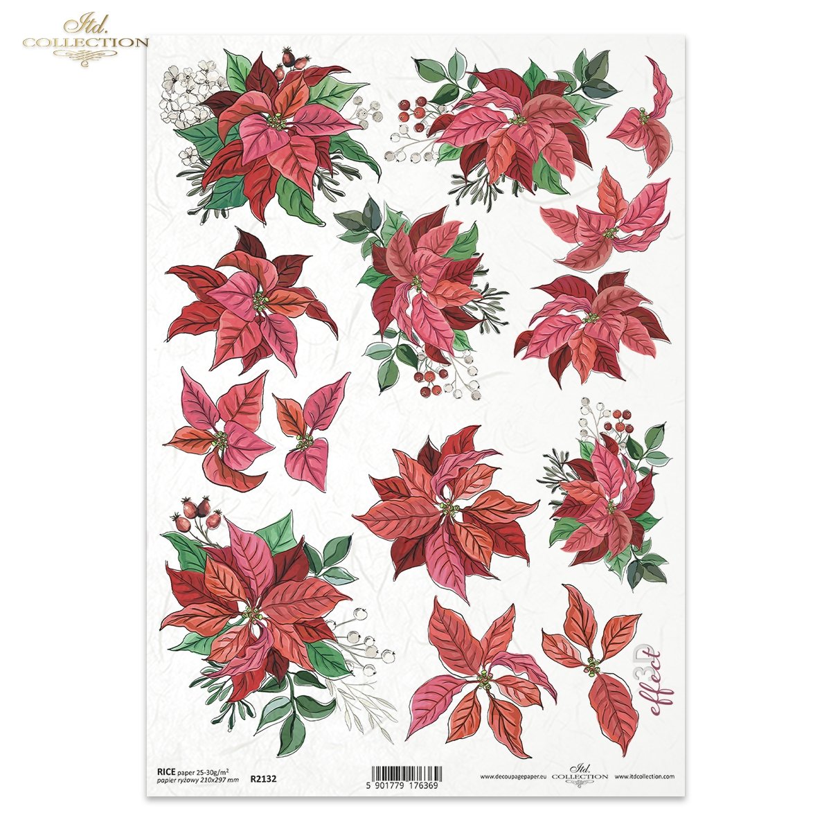 ITD Collection A4 Rice Paper - R2132