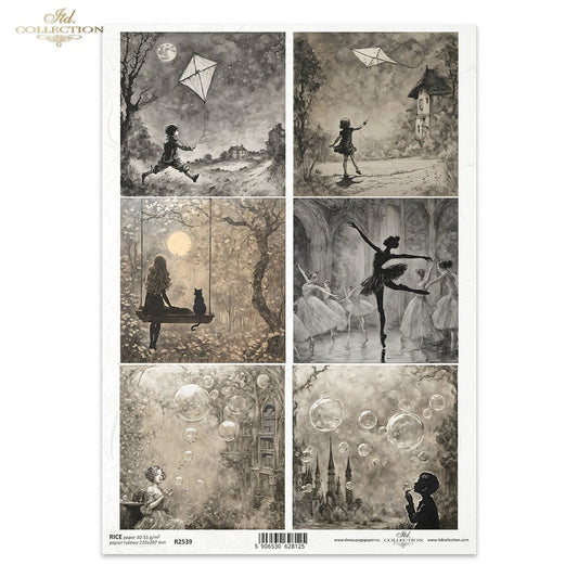 ITD Collection Rice Paper - Lost in a Fairy Tale X