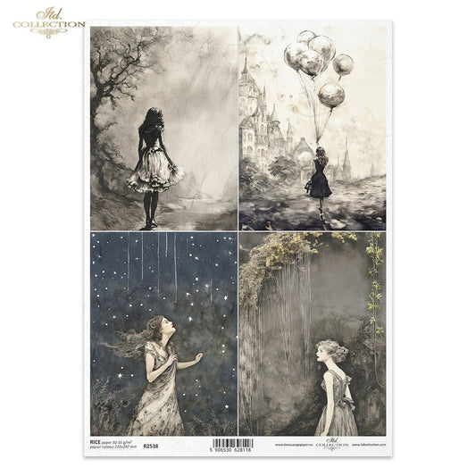 ITD Collection Rice Paper - Lost in a Fairy Tale XI