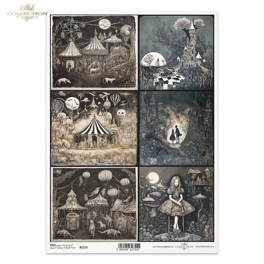 ITD Collection Rice Paper - Tales from the Dark Fair VI