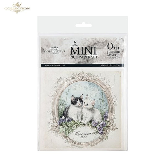 ITD Mini Collection Rice Paper Set - Cats