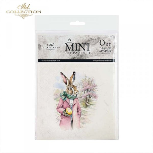 ITD Mini Collection Rice Paper Set - Easter Bunny
