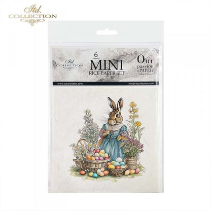 ITD Mini Collection Rice Paper Set - Easter Bunny II