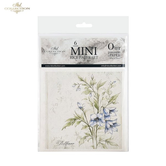 ITD Mini Collection Rice Paper Set - Flowers III