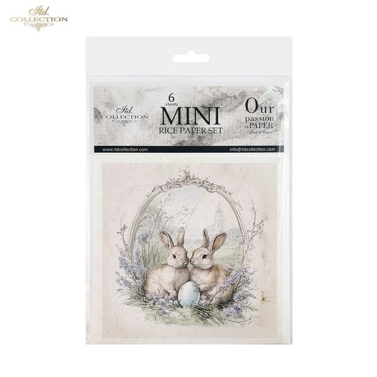 ITD Mini Collection Rice Paper Set - Rabbits