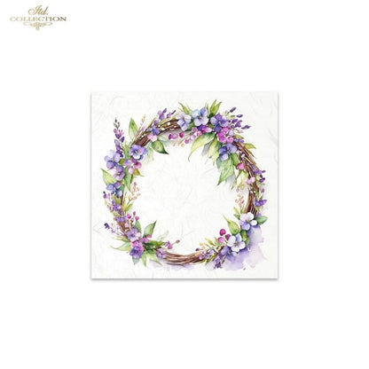 ITD Mini Collection Rice Paper Set - Spring Wreaths