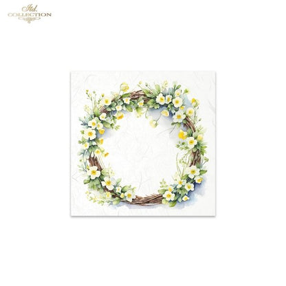 ITD Mini Collection Rice Paper Set - Spring Wreaths