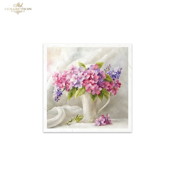 ITD Mini Collection Rice Paper Set - Summer Flowers