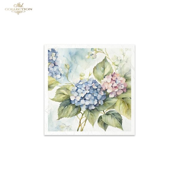 ITD Mini Collection Rice Paper Set - Summer Flowers II