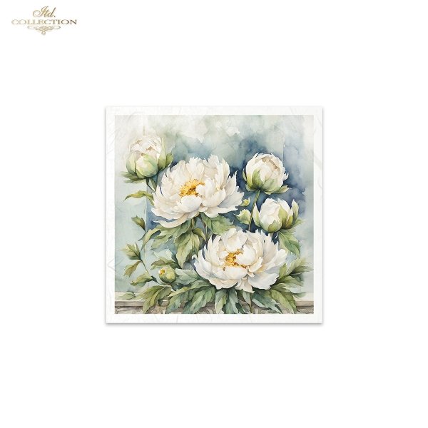 ITD Mini Collection Rice Paper Set - Summer Flowers II