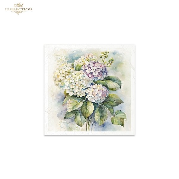 ITD Mini Collection Rice Paper Set - Summer Flowers II