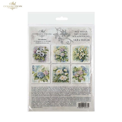 ITD Mini Collection Rice Paper Set - Summer Flowers II