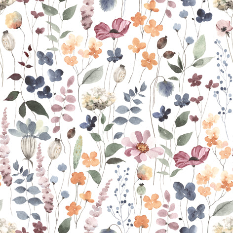 Decoupage Napkins 6.5" (2pcs)- Rustic Garden Flowers