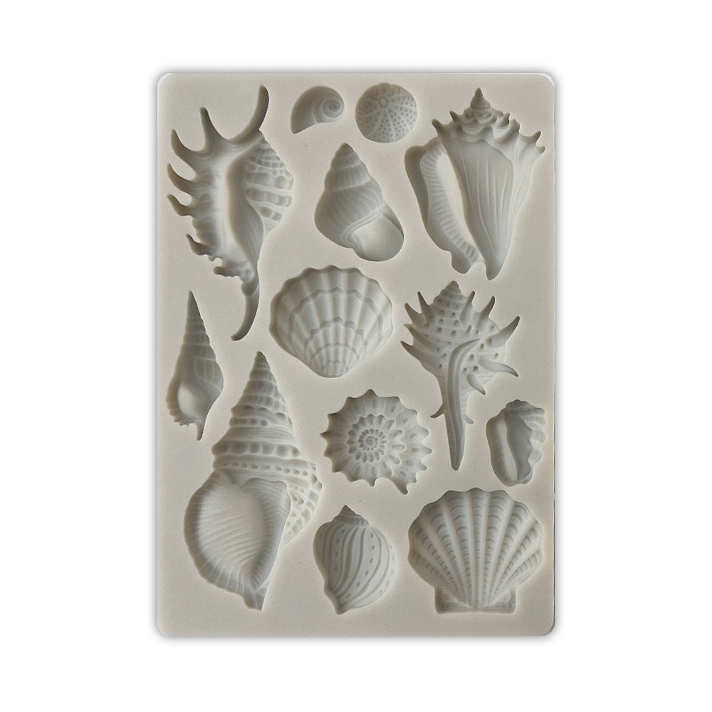 Stamperia Silicon Mould A6 - Songs of the Sea, Shells