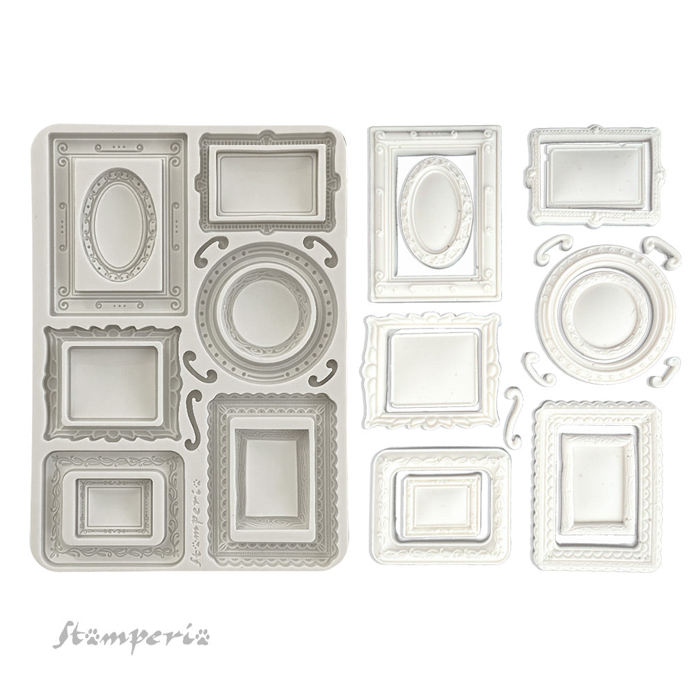 Stamperia Silicon Mould A5 - Alterego, Frames