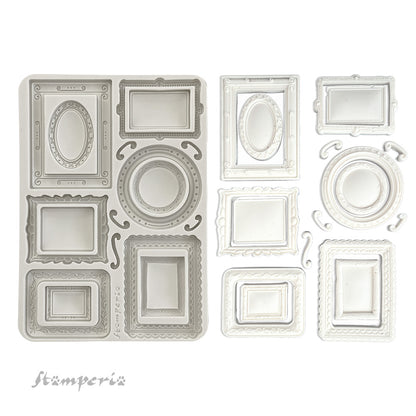 Stamperia Silicon Mould A5 - Alterego, Frames