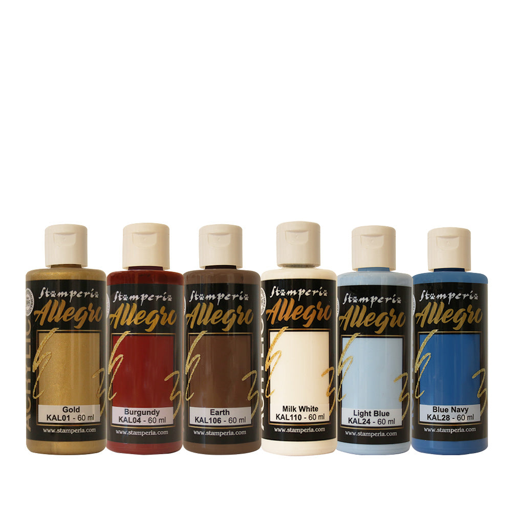 Stamperia Allegro Paints - Set of 6 - The Nutcracker