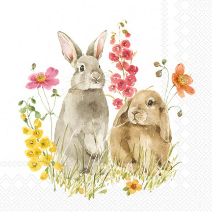 Decoupage Napkin Value Bundle - Easter Bunny