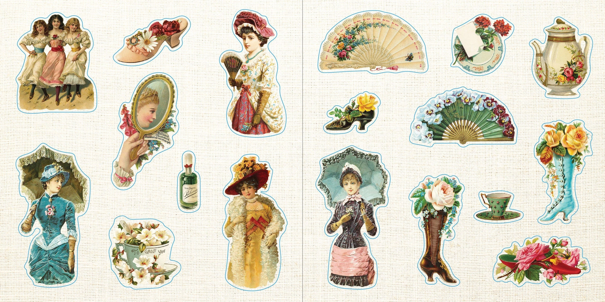 Loads of Ephemera Sticker Book