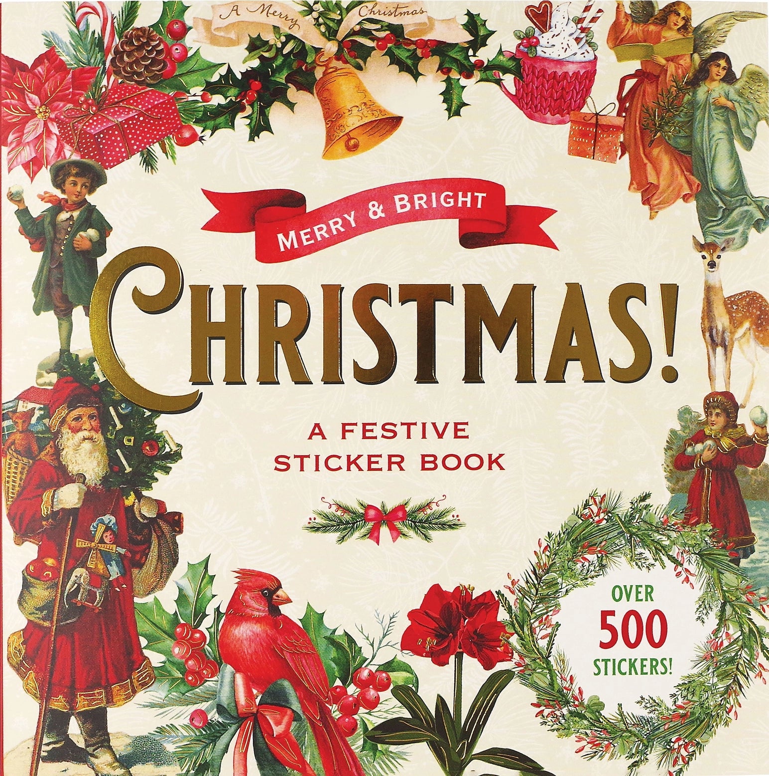 Merry and Bright Christmas Sticker Book