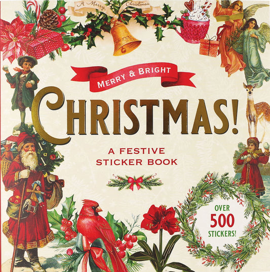 Merry and Bright Christmas Sticker Book