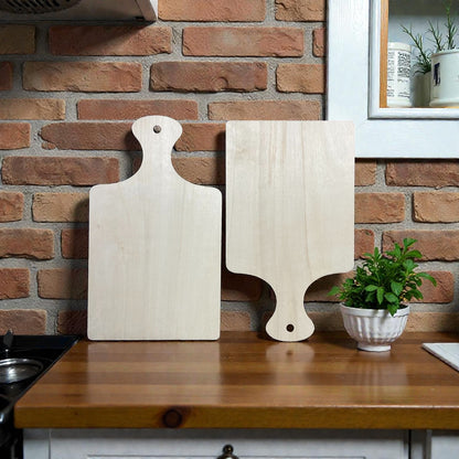 Mini Wooden Cutting Board Blanks - Set of 2