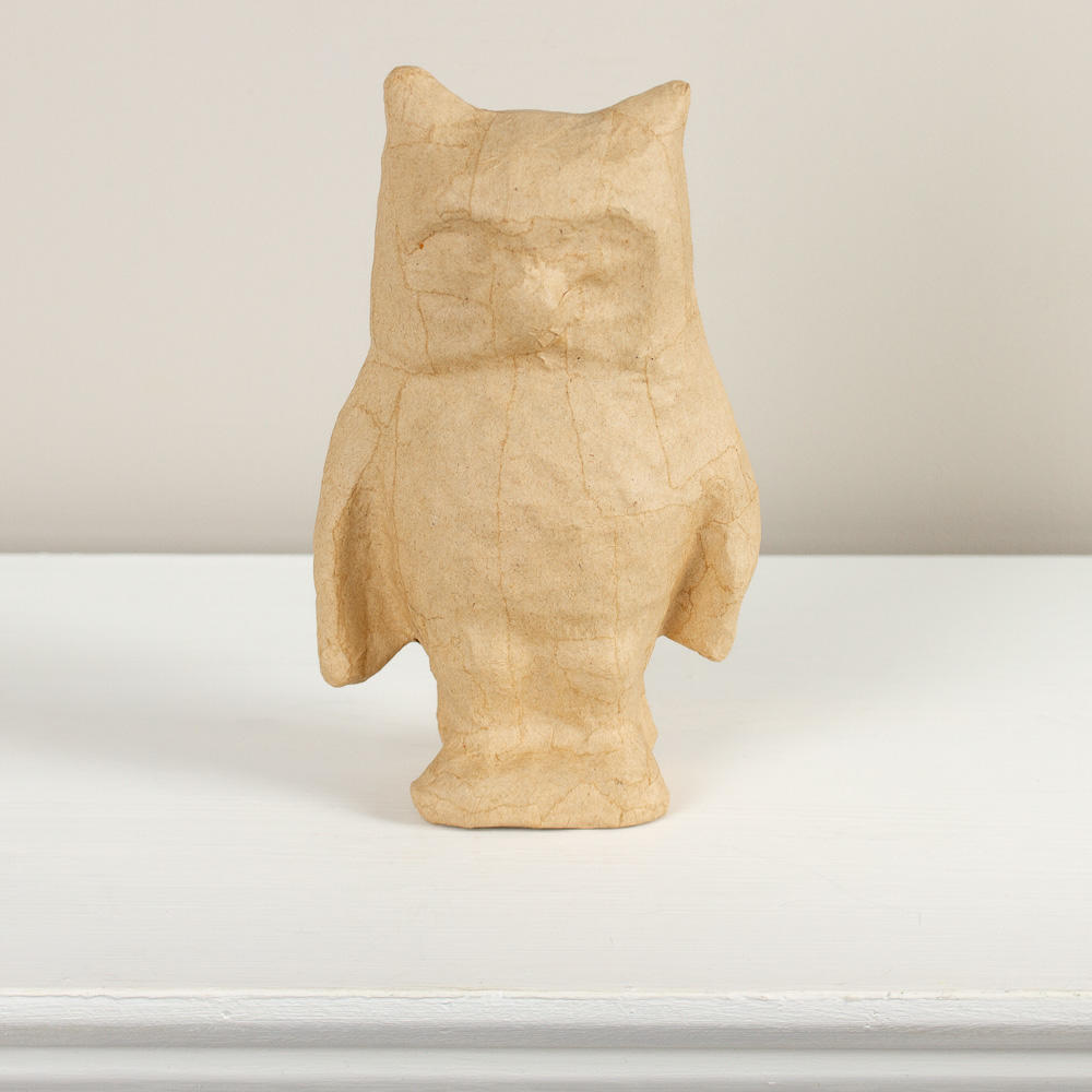 Paper Mache Owl
