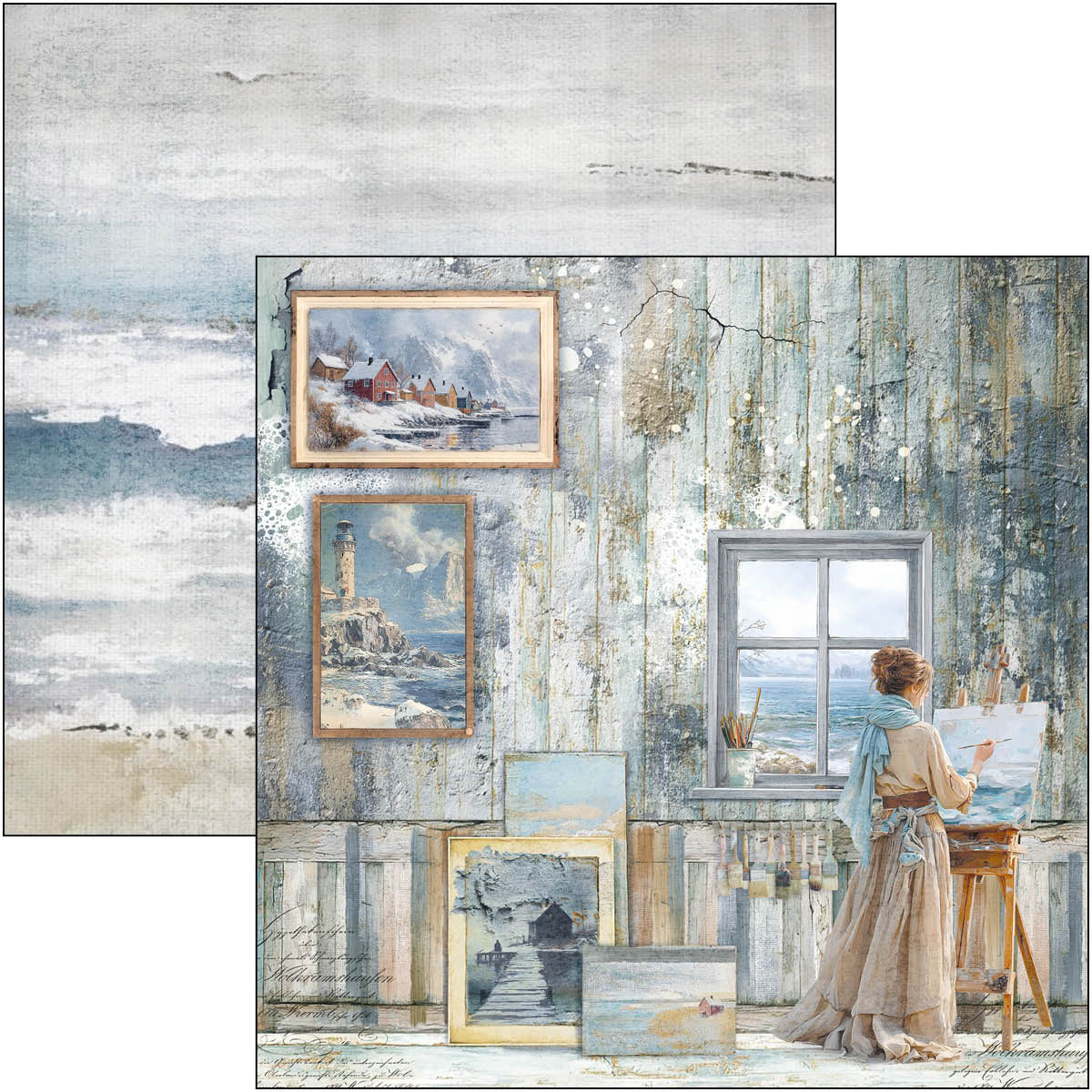 Paper Pad 12"x12" 12/Pkg - An Artist Journey