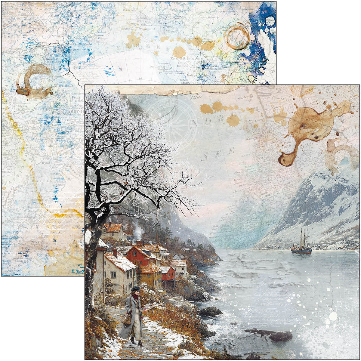 Paper Pad 12"x12" 12/Pkg - An Artist Journey