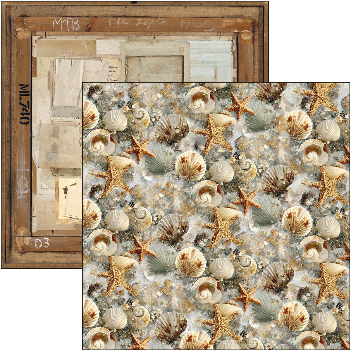 Paper Pad 12"x12" 12/Pkg - An Artist Journey